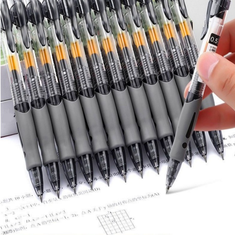 School Supplies - 13/30 adet geri çekilebilir jel kalem