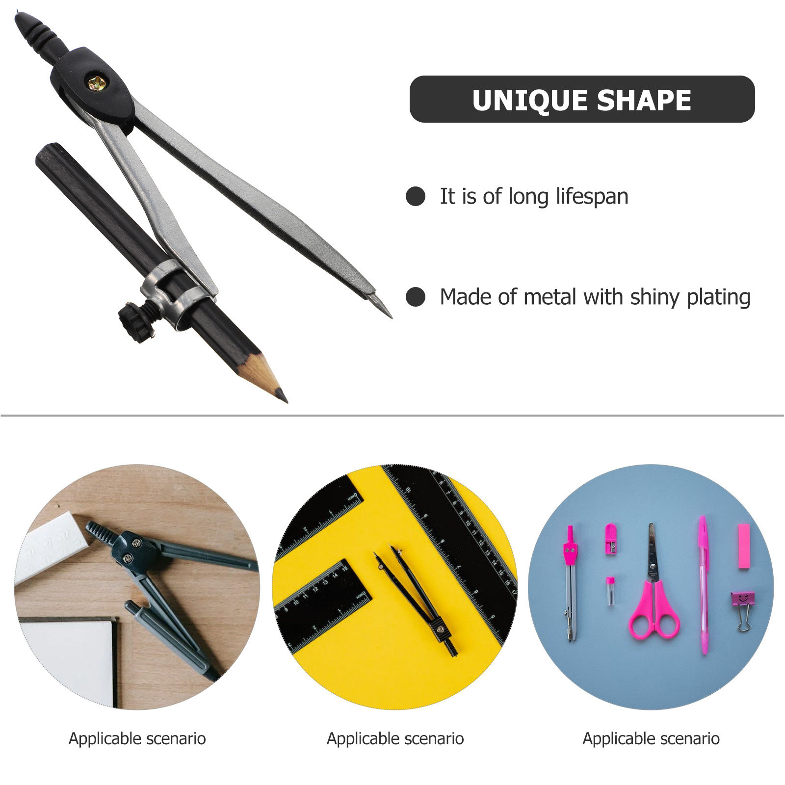 Profesyonel Pusula Metal Pusul - Math Geometry Set With Compass incelemesi ve fiyatı
