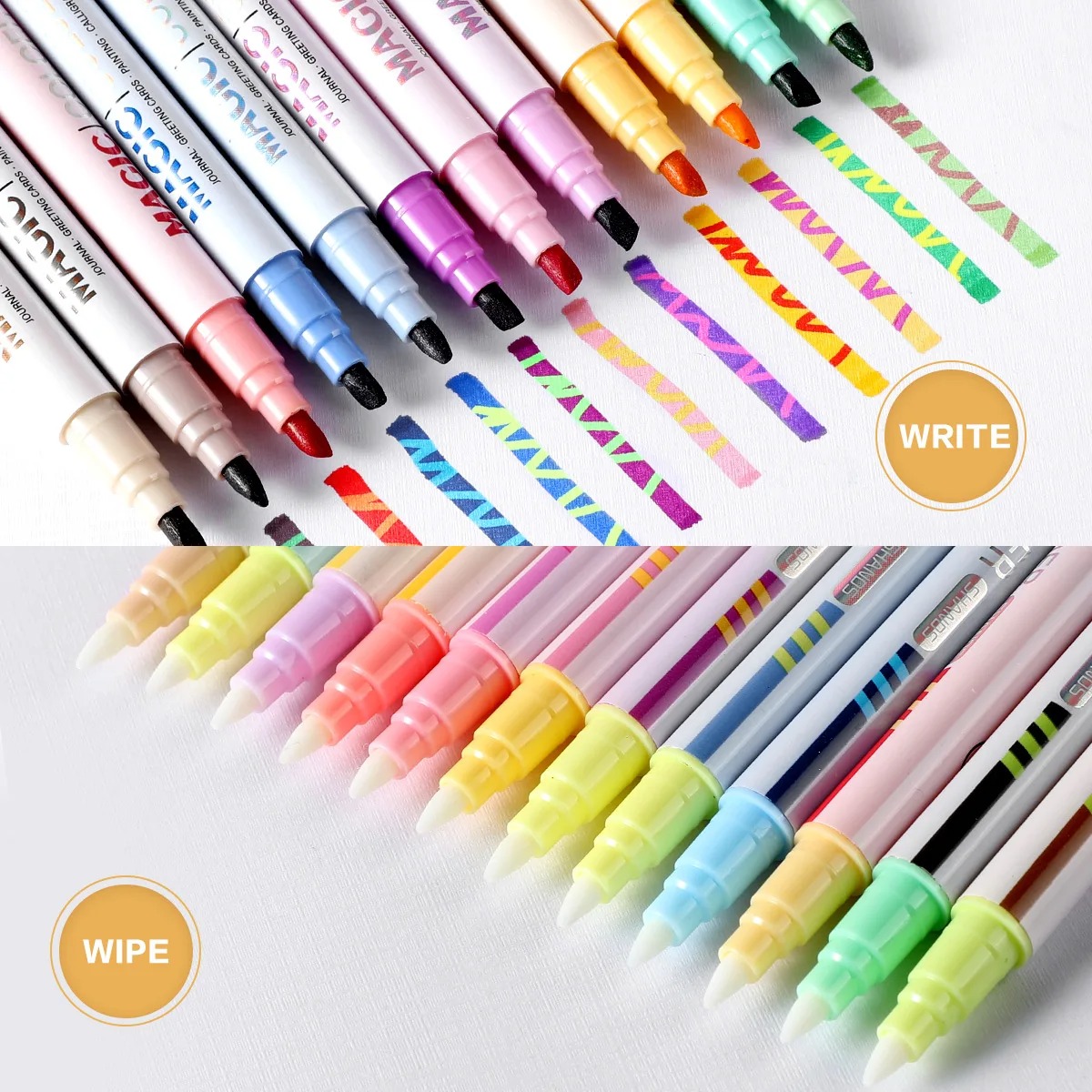 12 adet çift uçlu sihirli renk - Pastel Highlighter Set Double Ended incelemesi ve fiyatı