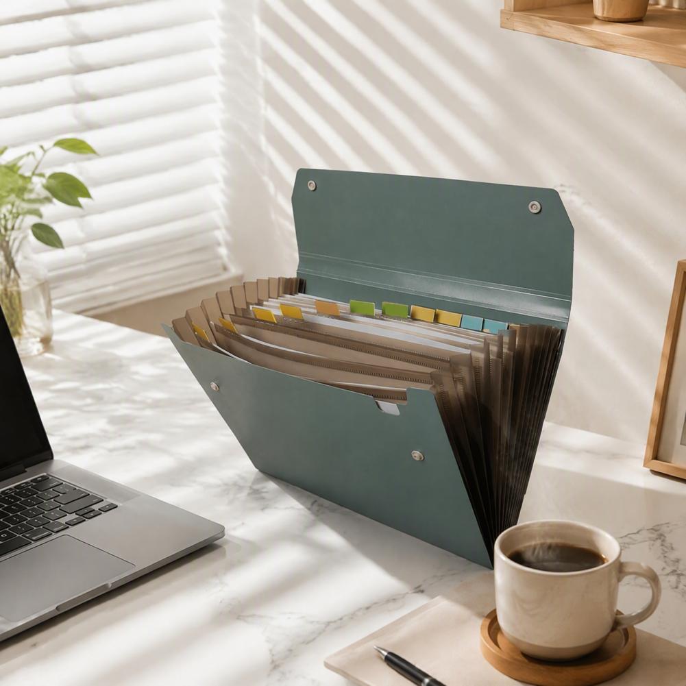 Genişletilebilir Dosya Klasörü - Expandable Accordion File Folder 13 Pockets incelemesi ve fiyatı