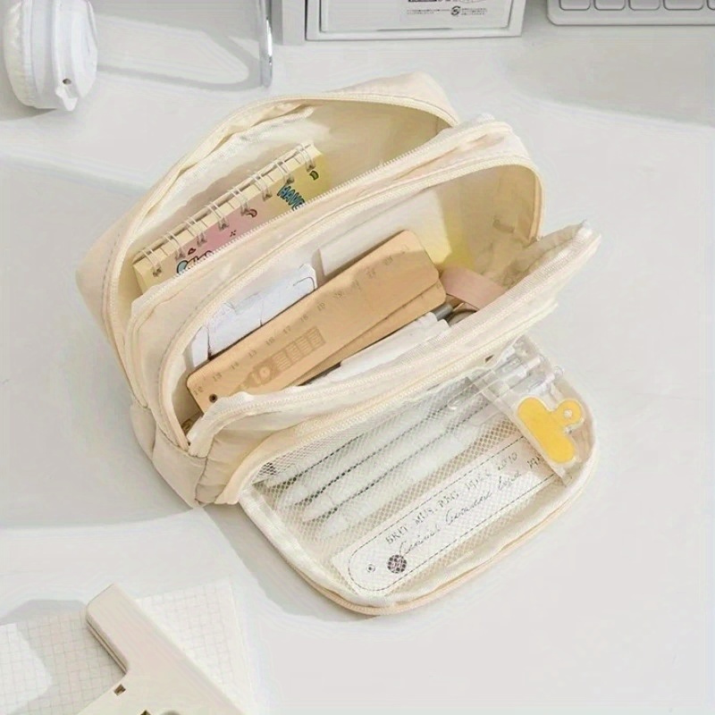 Kız Büyük Kapasiteli Estetik K - Aesthetic Large Pencil Case Pouch incelemesi ve fiyatı