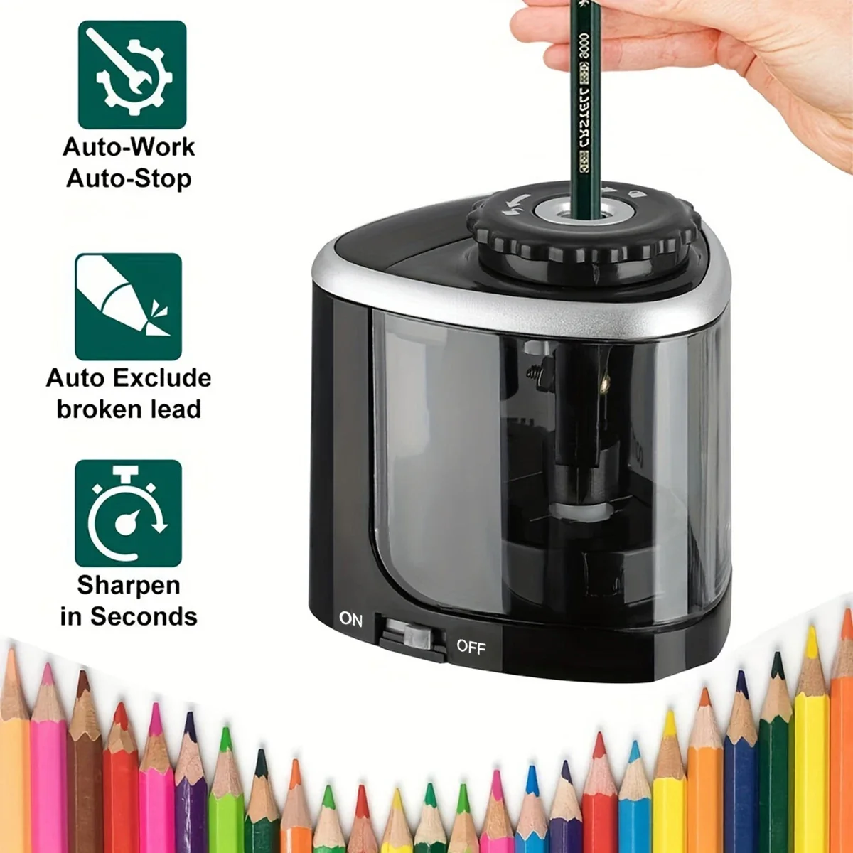 Elektrikli Kalemtıraş Montajı  - Electric Pencil Sharpener Usb incelemesi ve fiyatı