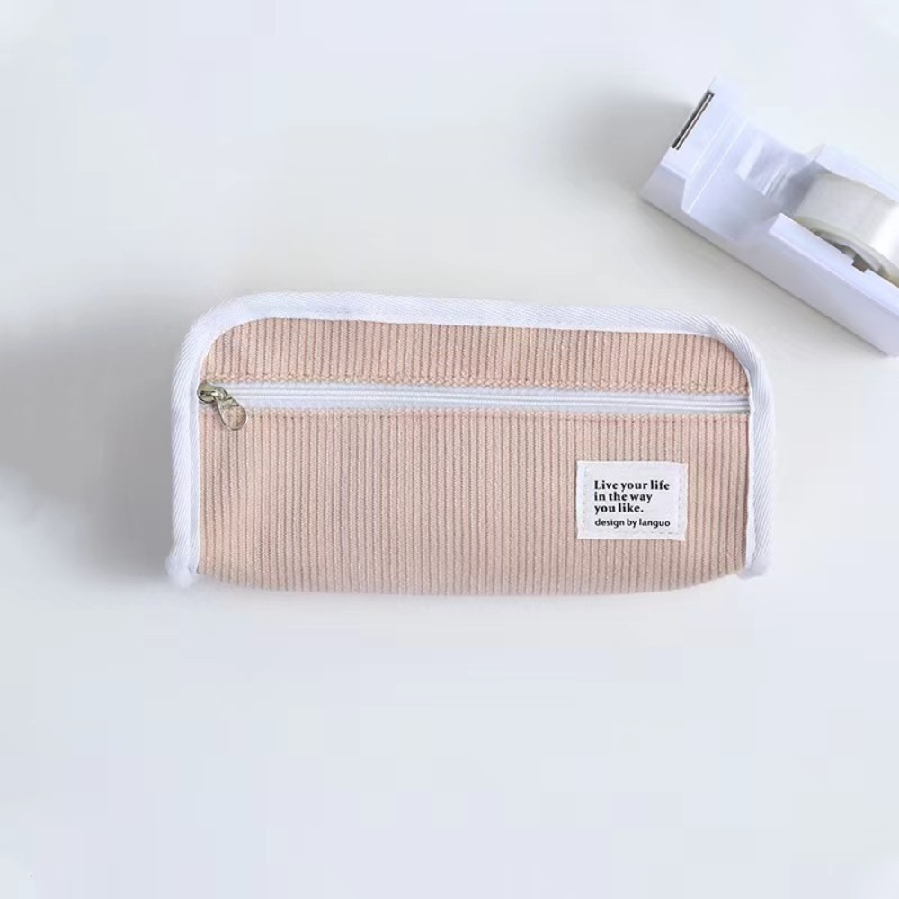 Pembe Mavi Gri Ins Kırtasiye Ç - Aesthetic Large Pencil Case Pouch incelemesi ve fiyatı
