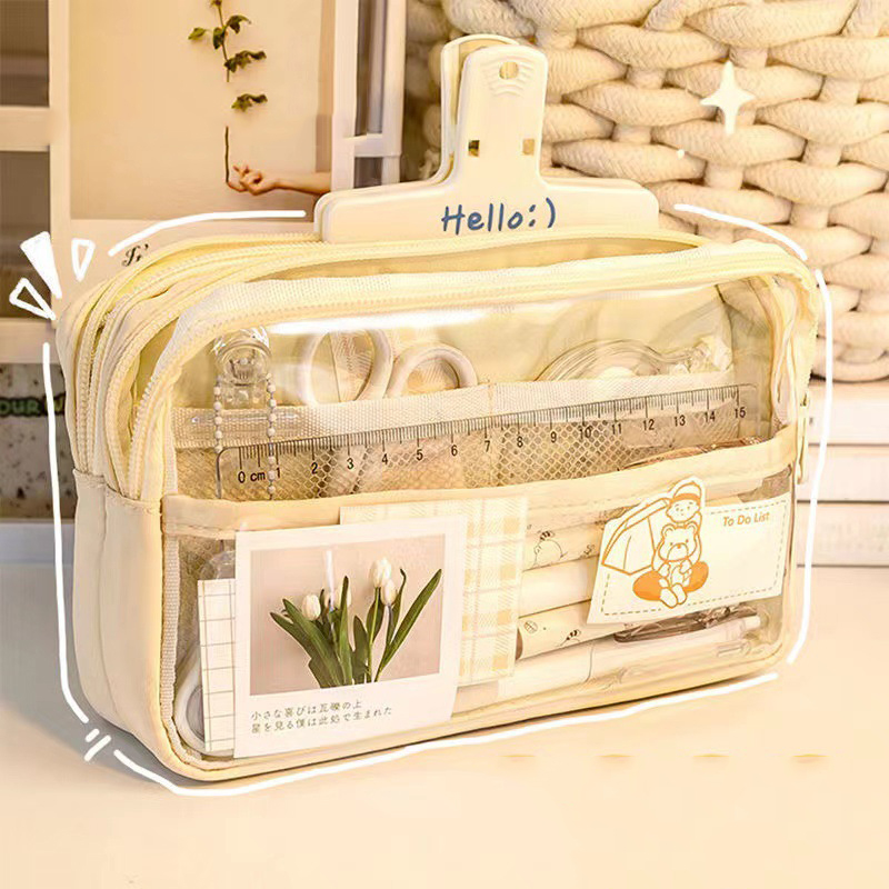 Estetik Okul Malzemeleri Büyük - Aesthetic Large Pencil Case Pouch incelemesi ve fiyatı